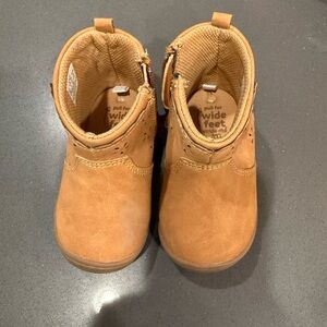 Stride Rite Kids Tan Ankle Boots